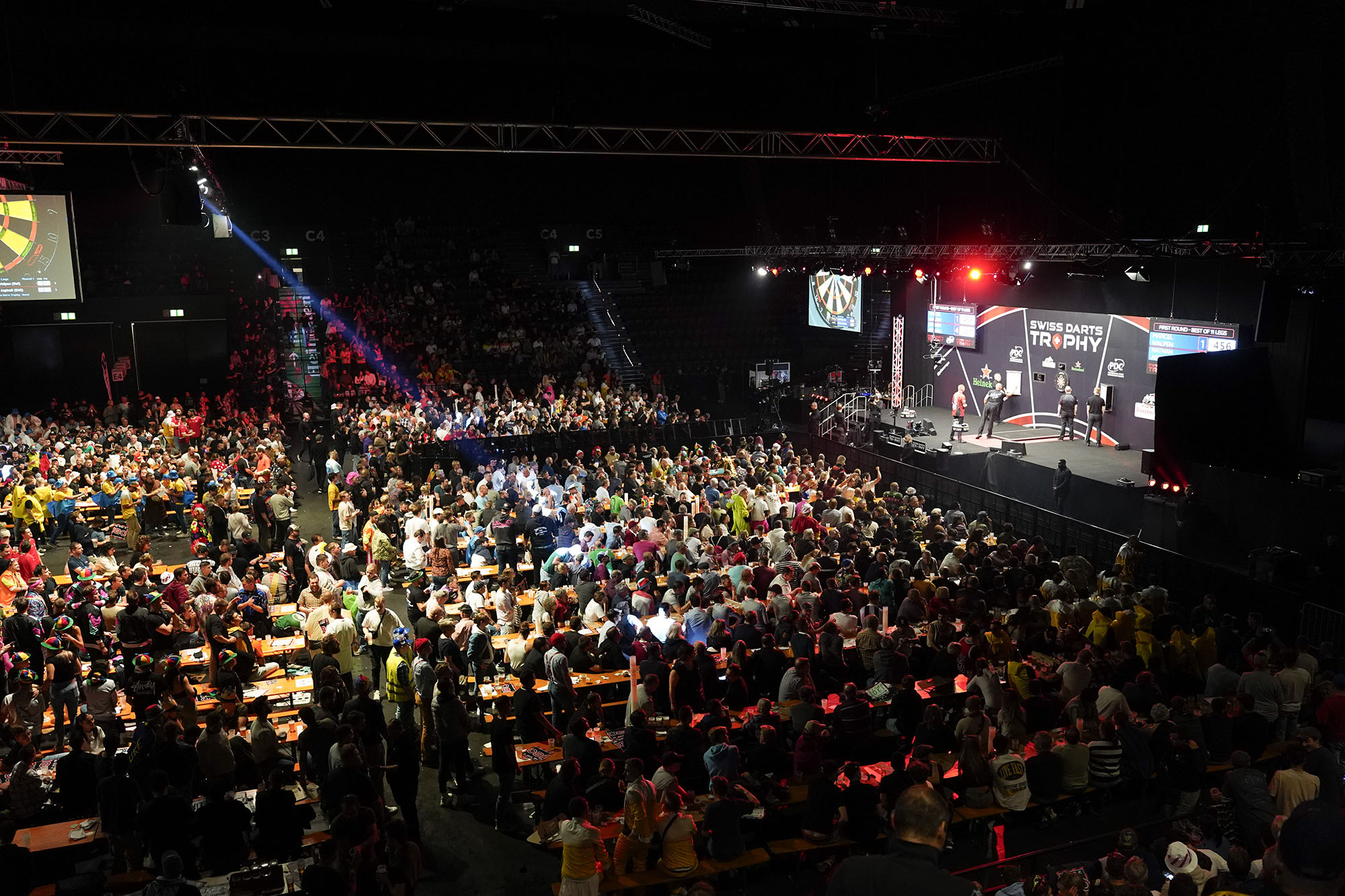 2024 Swiss Darts Trophy Finals Day latest PDC