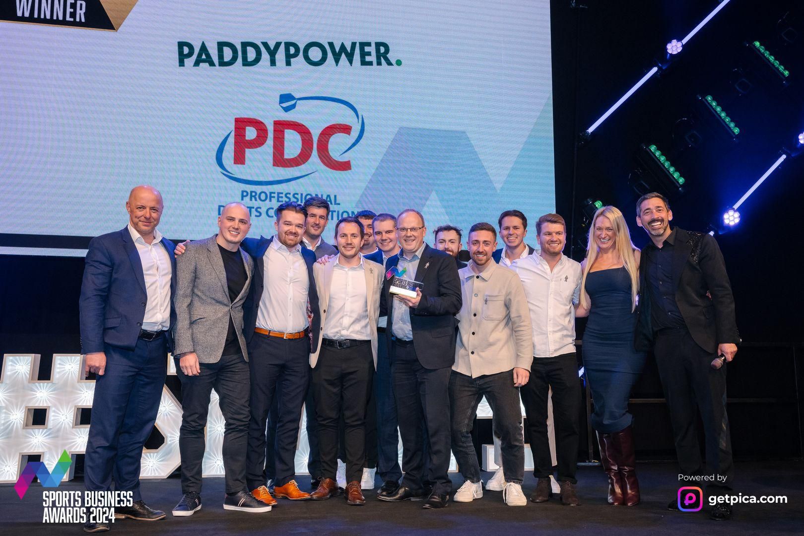 Paddy Power World Darts Championship scoops Best Sports Event award PDC