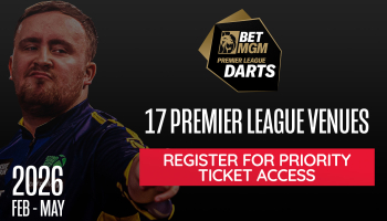 Premier League Darts 2026 Priority Registration