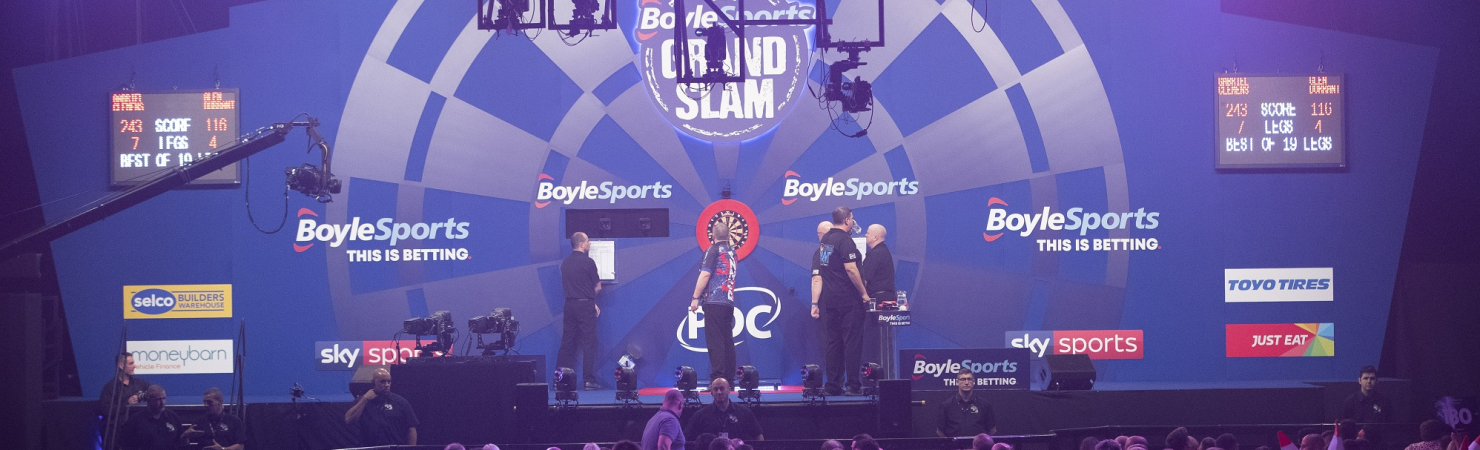 BoyleSports Grand Slam Of Darts, Darts Competitions - PDC