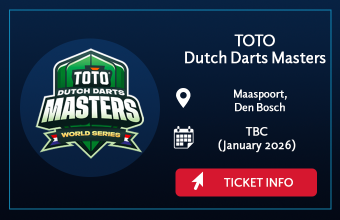 Dutch Darts Masters ticket info