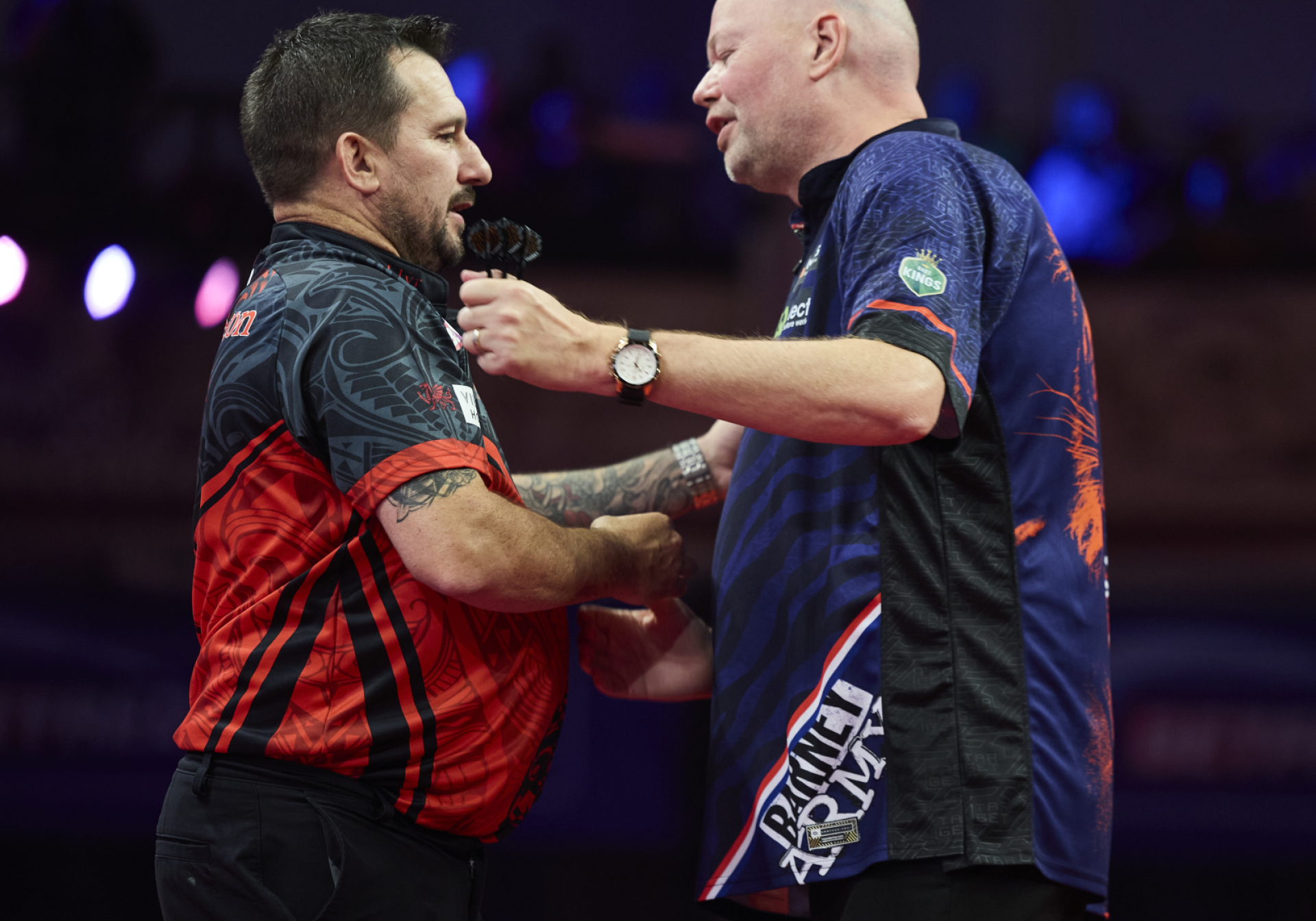 Jonny Clayton, Raymond van Barneveld