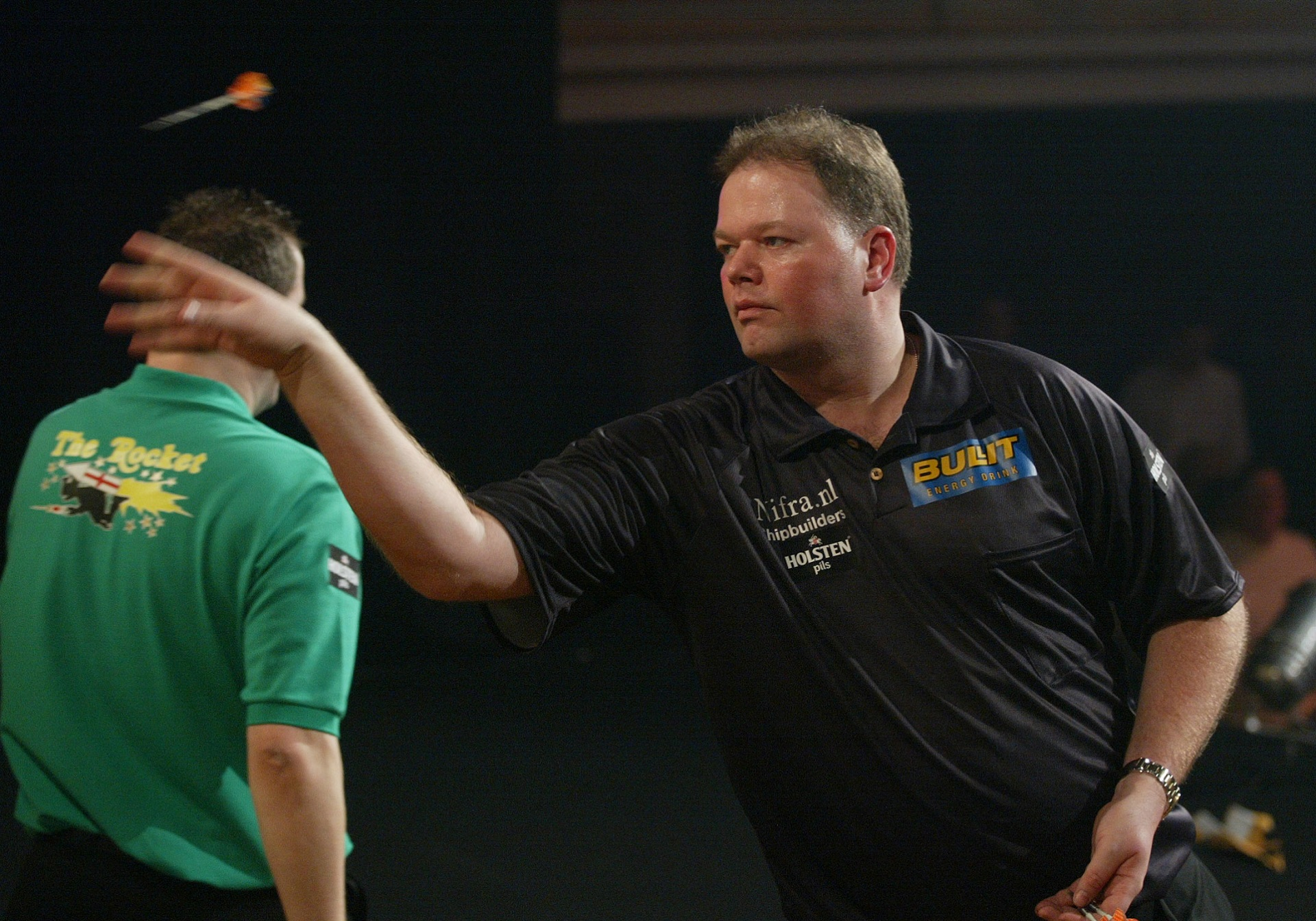 2006 - Raymond van Barneveld makes his Premier League debut in Blackburn