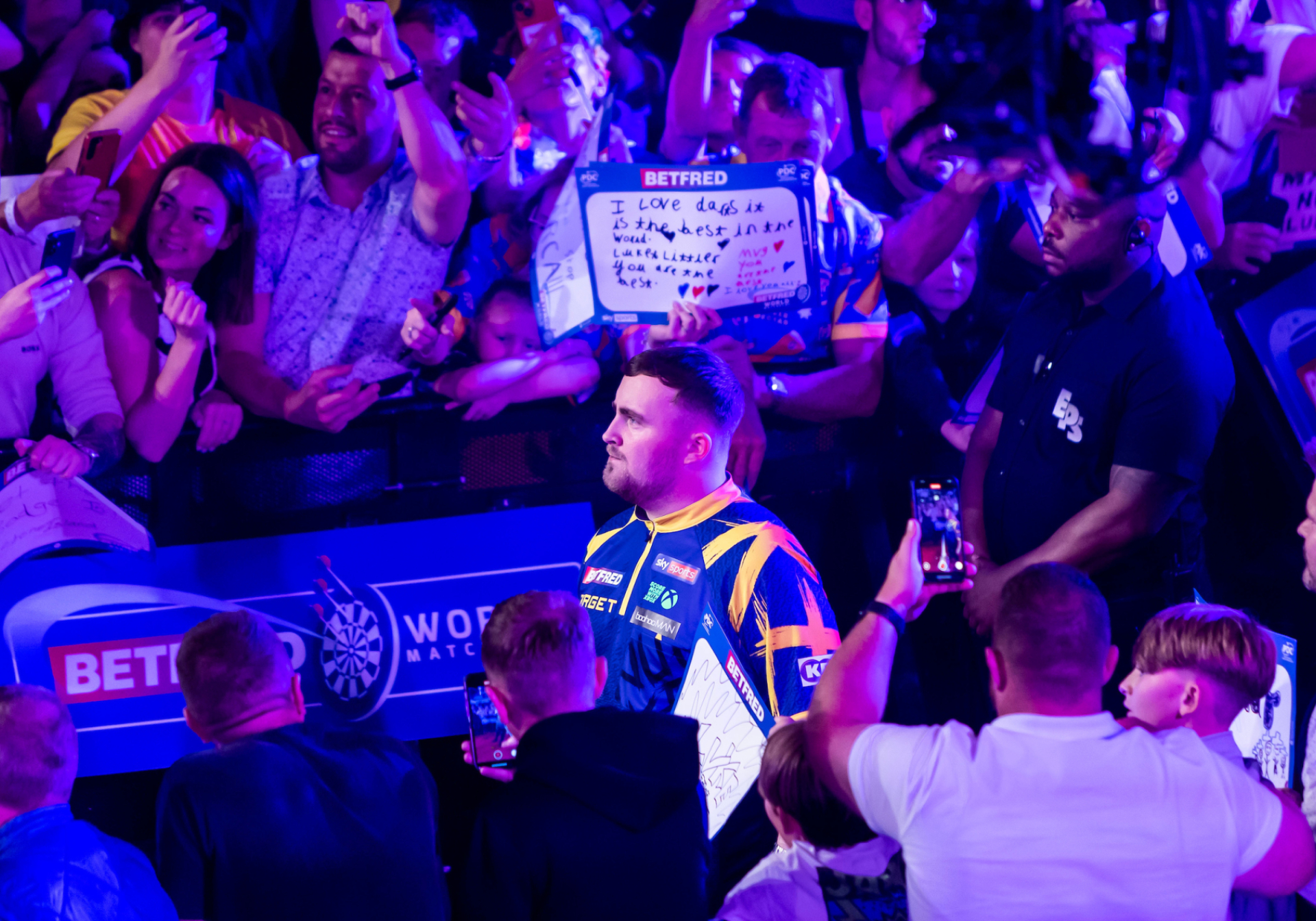 Luke Littler Walk-on