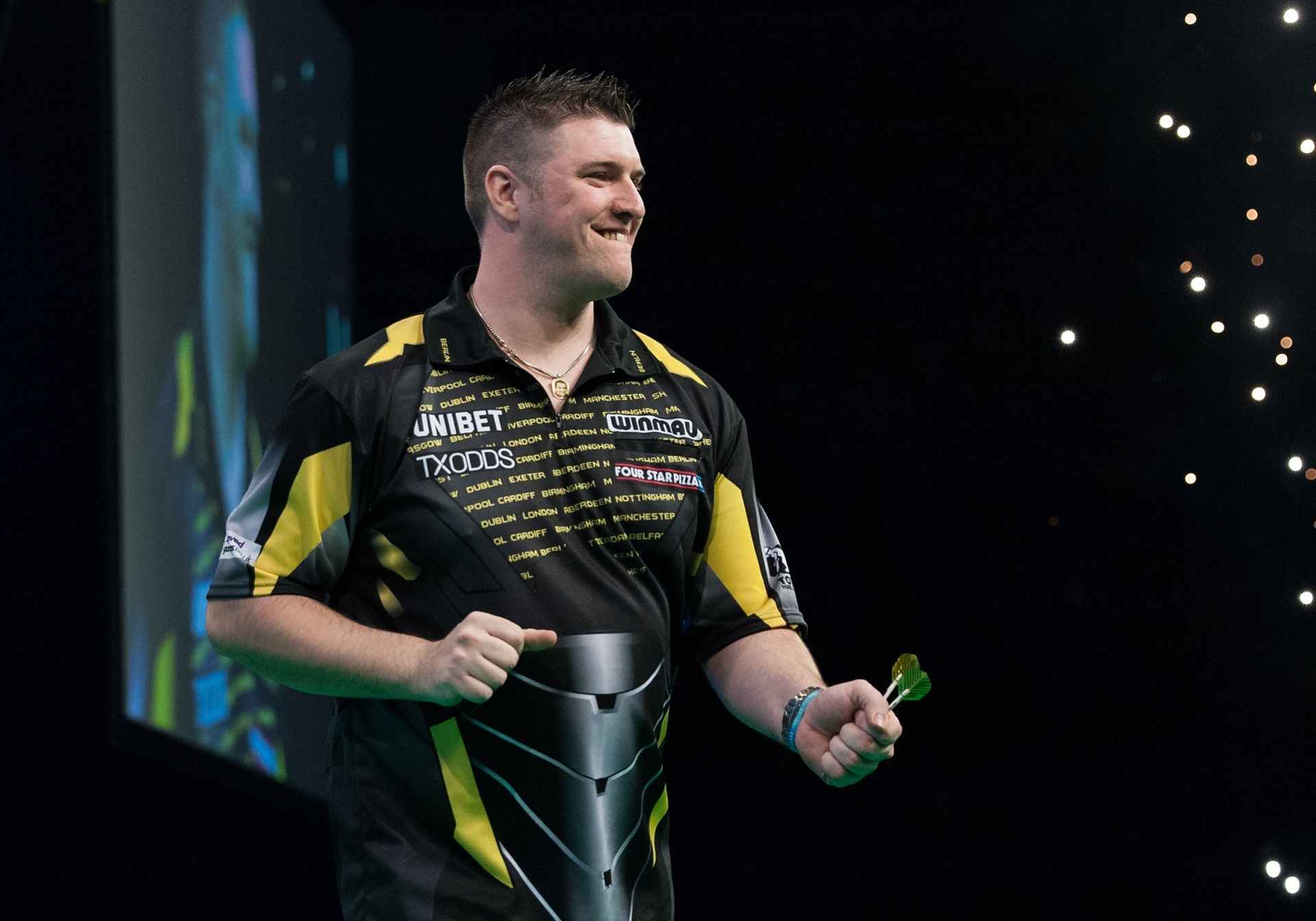 Dary Gurney - 2019 Unibet Premier League Night Seven - Mercedes-Benz Arena, Berlin (Kelly Deckers, PDC)