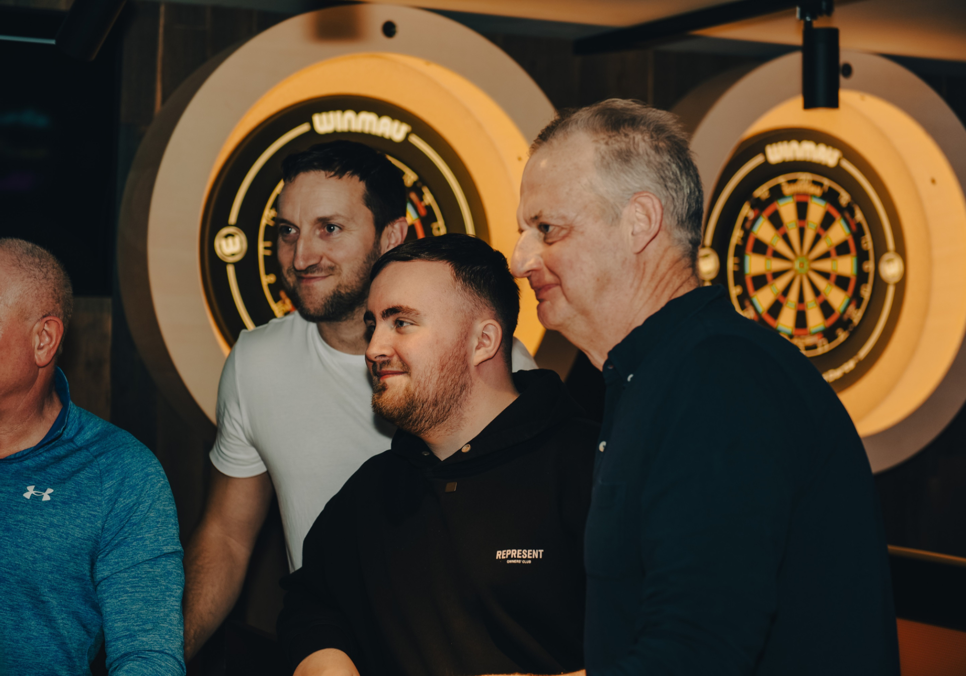 Luke Littler visits Village Darts Social