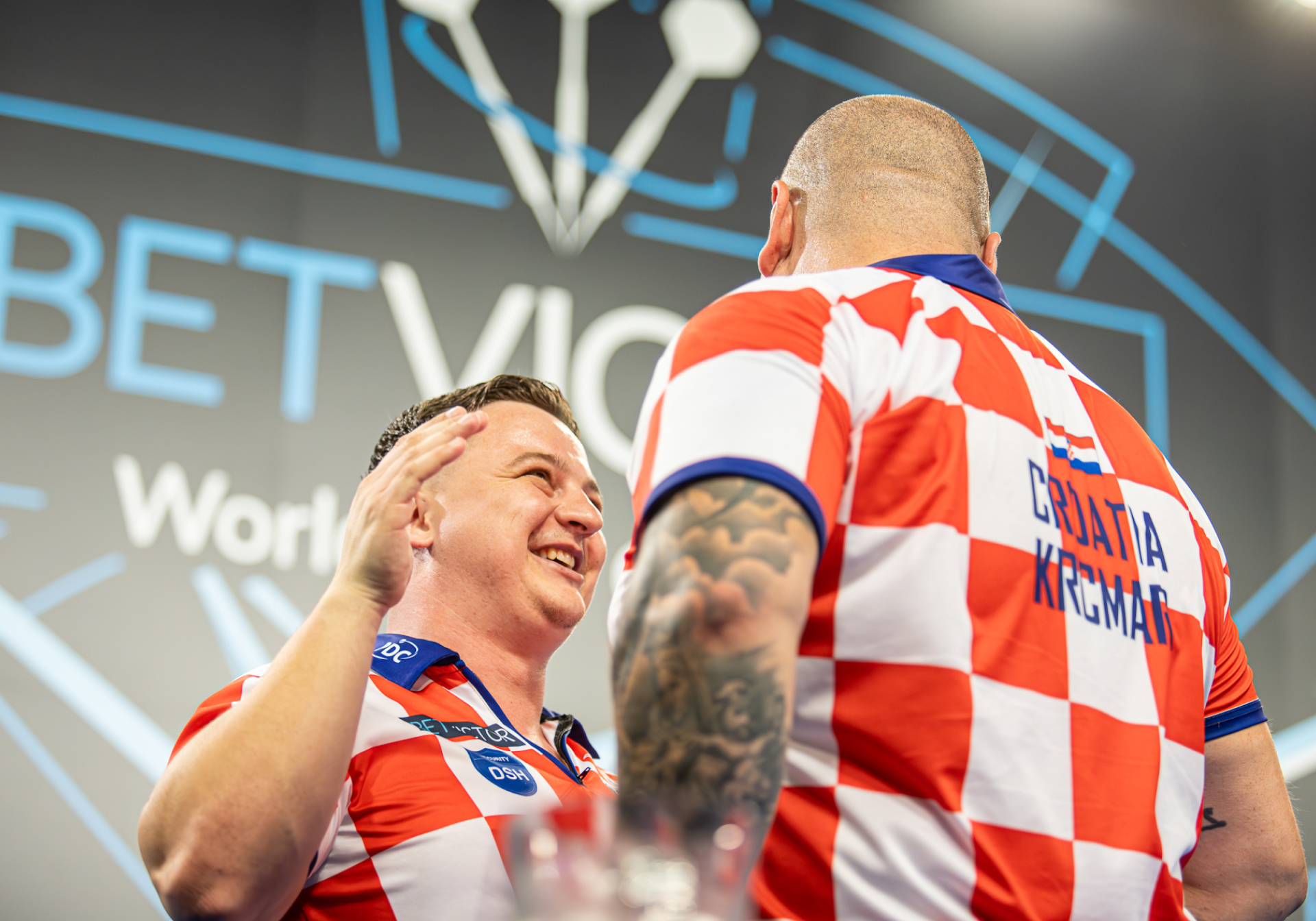 Team Croatia - 2024 BetVictor World Cup of Darts - Jonas Hunold/PDC Europe