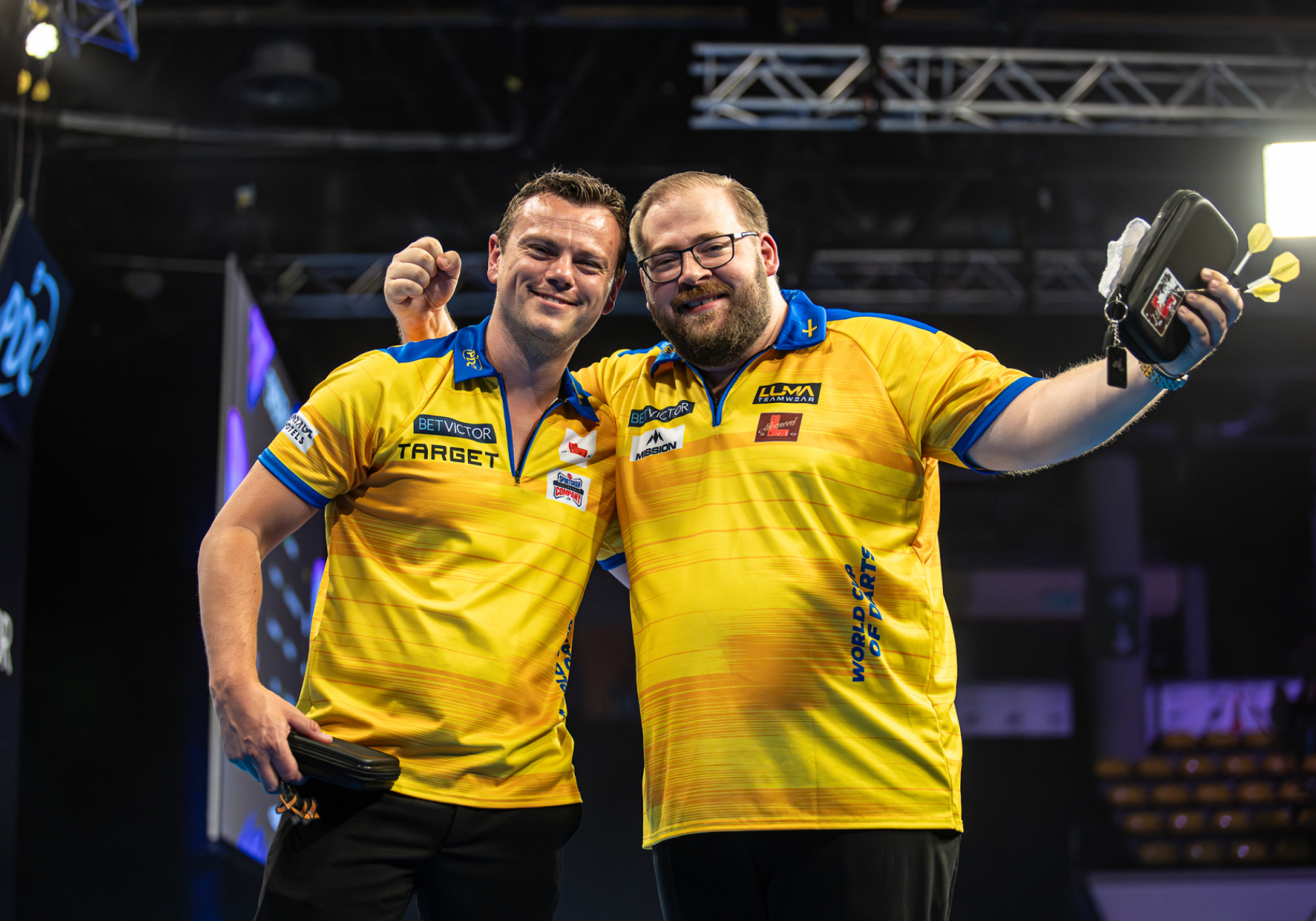 Team Sweden - 2024 BetVictor World Cup of Darts - Jonas Hunold/PDC Europe