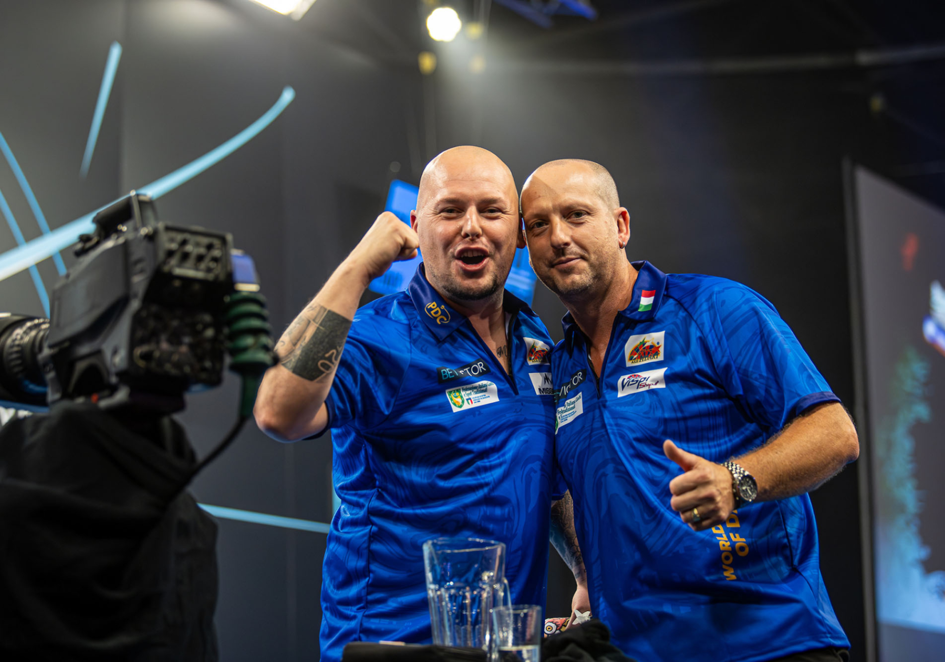 Team Italy -  2024 BetVictor World Cup of Darts - Jonas Hunold/PDC