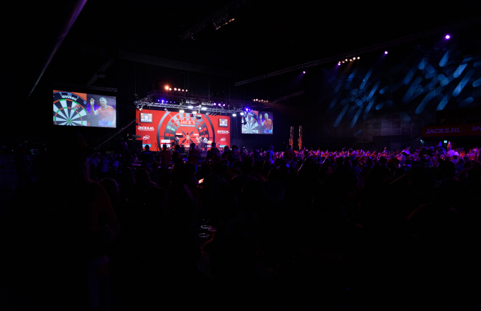 World Series of Darts Finals general view