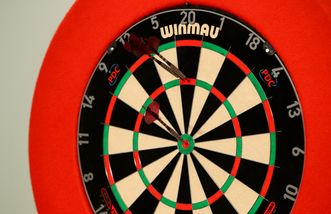 PDC dartboard