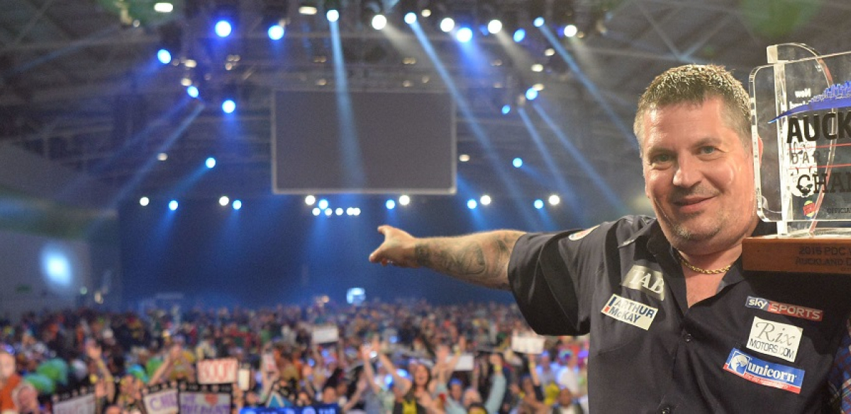 Gary Anderson - 2016 Auckland Darts Masters (Raghavan Venugopal, Photosport)