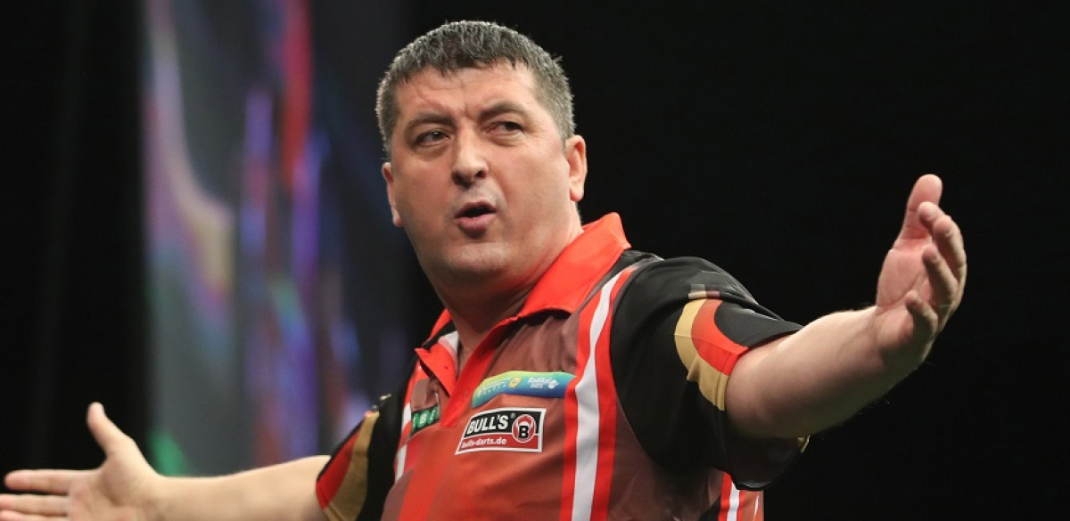 Mensur Suljovic - Unibet Champions League of Darts (Lawrence Lustig, PDC)