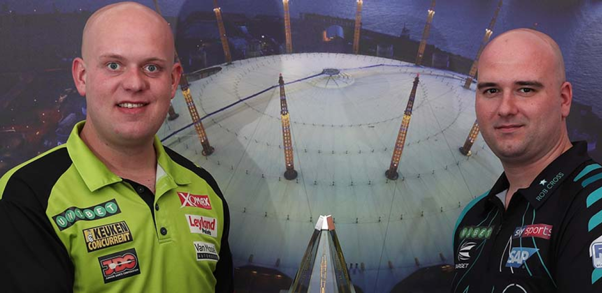 Van Gerwen and Cross (Lawrence Lustig, PDC)