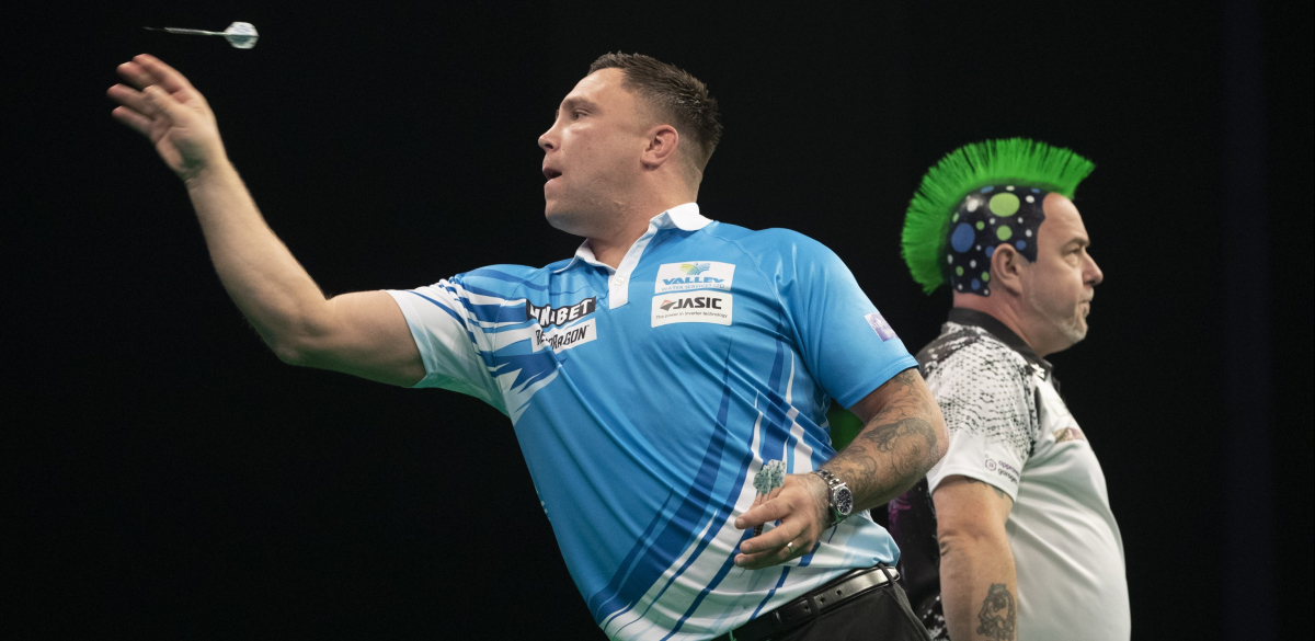 Gerwyn Price, Peter Wright (Lawrence Lustig, PDC)