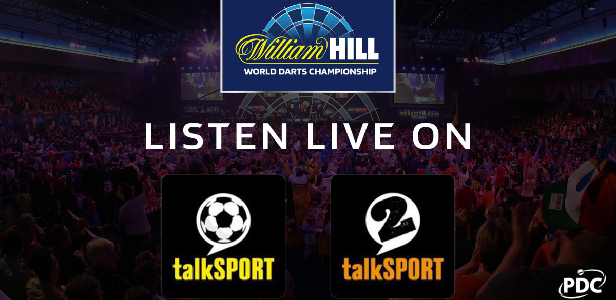 TalkSPORT To Broadcast From William Hill World Championship | PDC