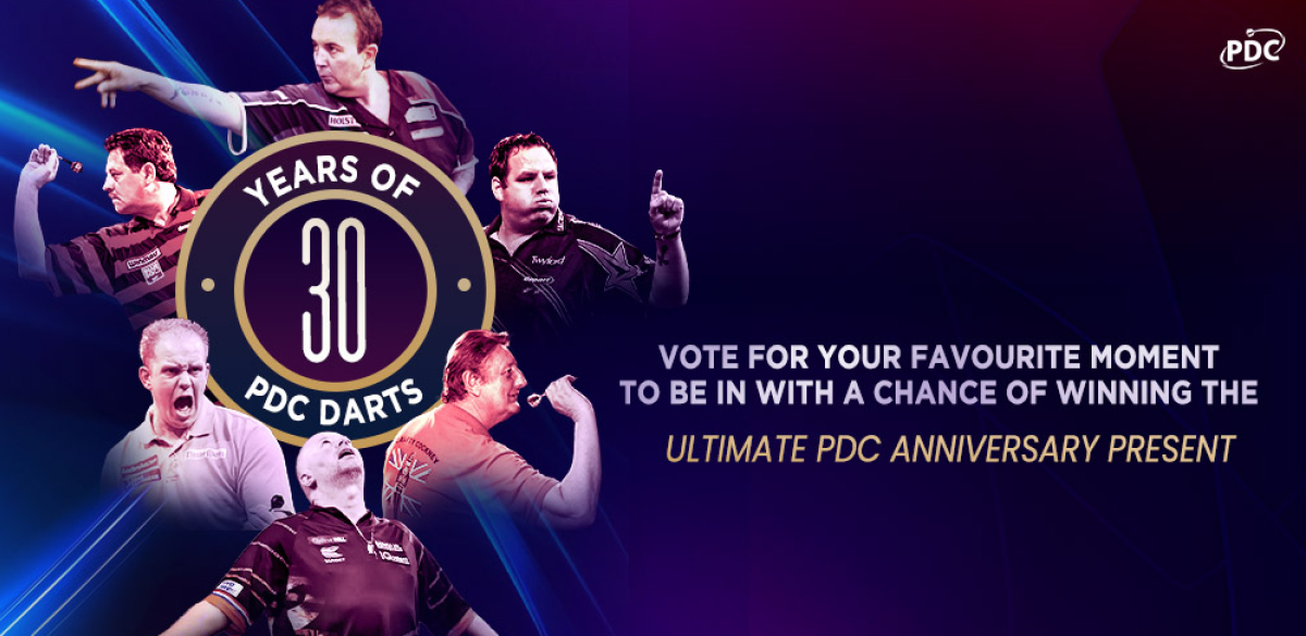 30 years of PDC darts