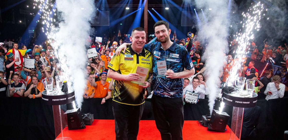 Dave Chisnall & Luke Humphries (Jonas Hunold/PDC)