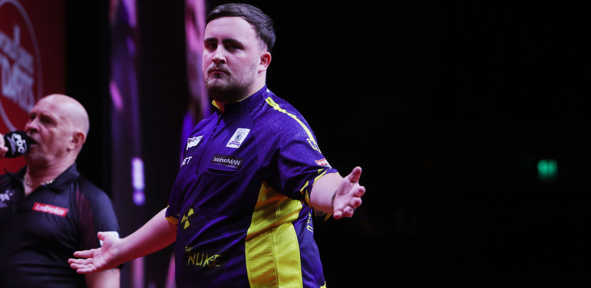 Luke Littler (Sylvia Liber/PDC)