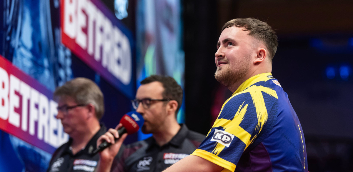 Luke Littler (Taylor Lanning/PDC)