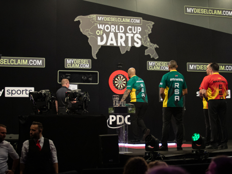 World Cup of Darts stage