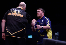 Andrew Gilding & Luke Littler (Kelly Deckers/PDC)